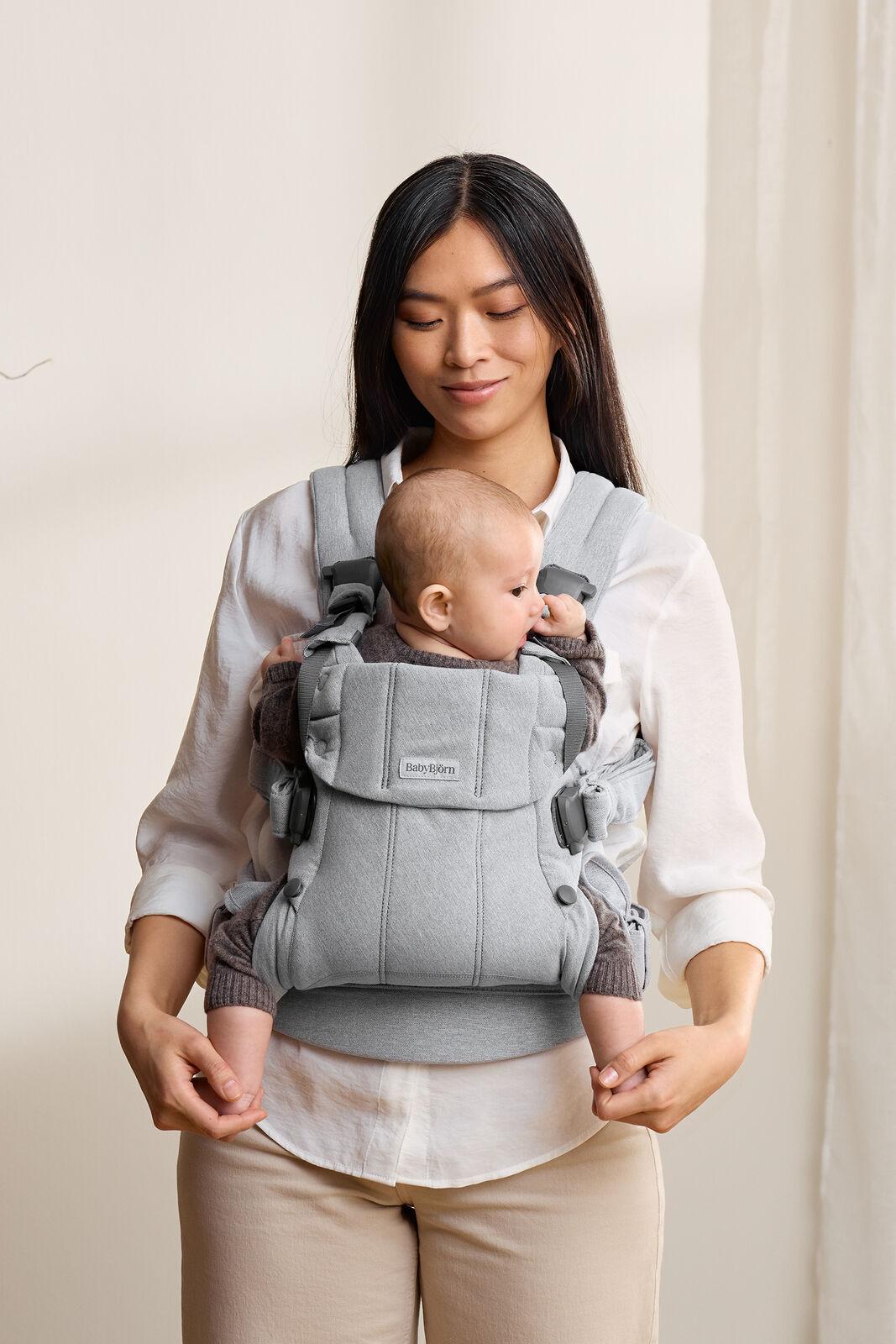 Baby Carrier Harmony in Light gray Woven Mélange - BabyBjörn