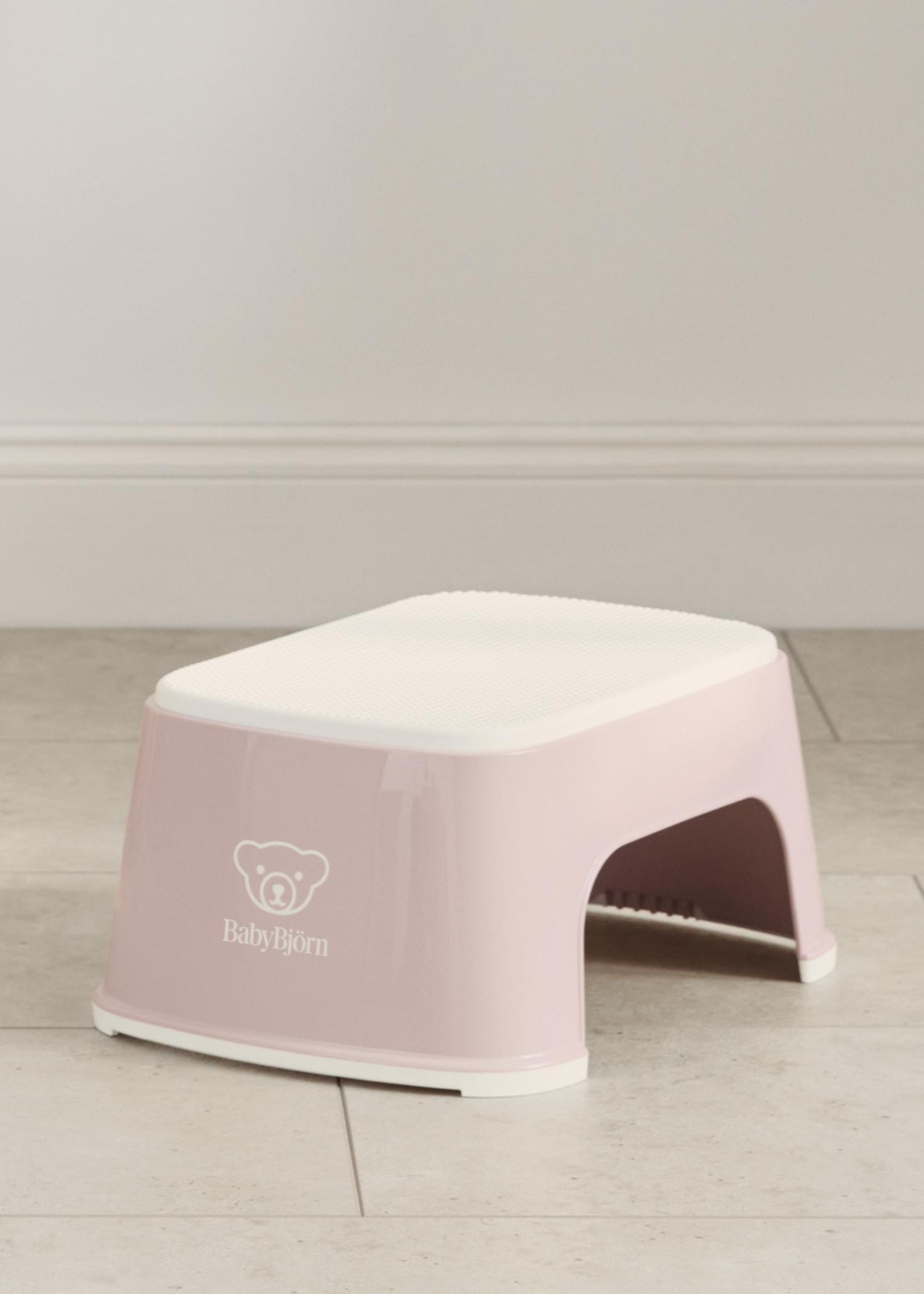 Step Stool Powder pink/White BabyBjörn