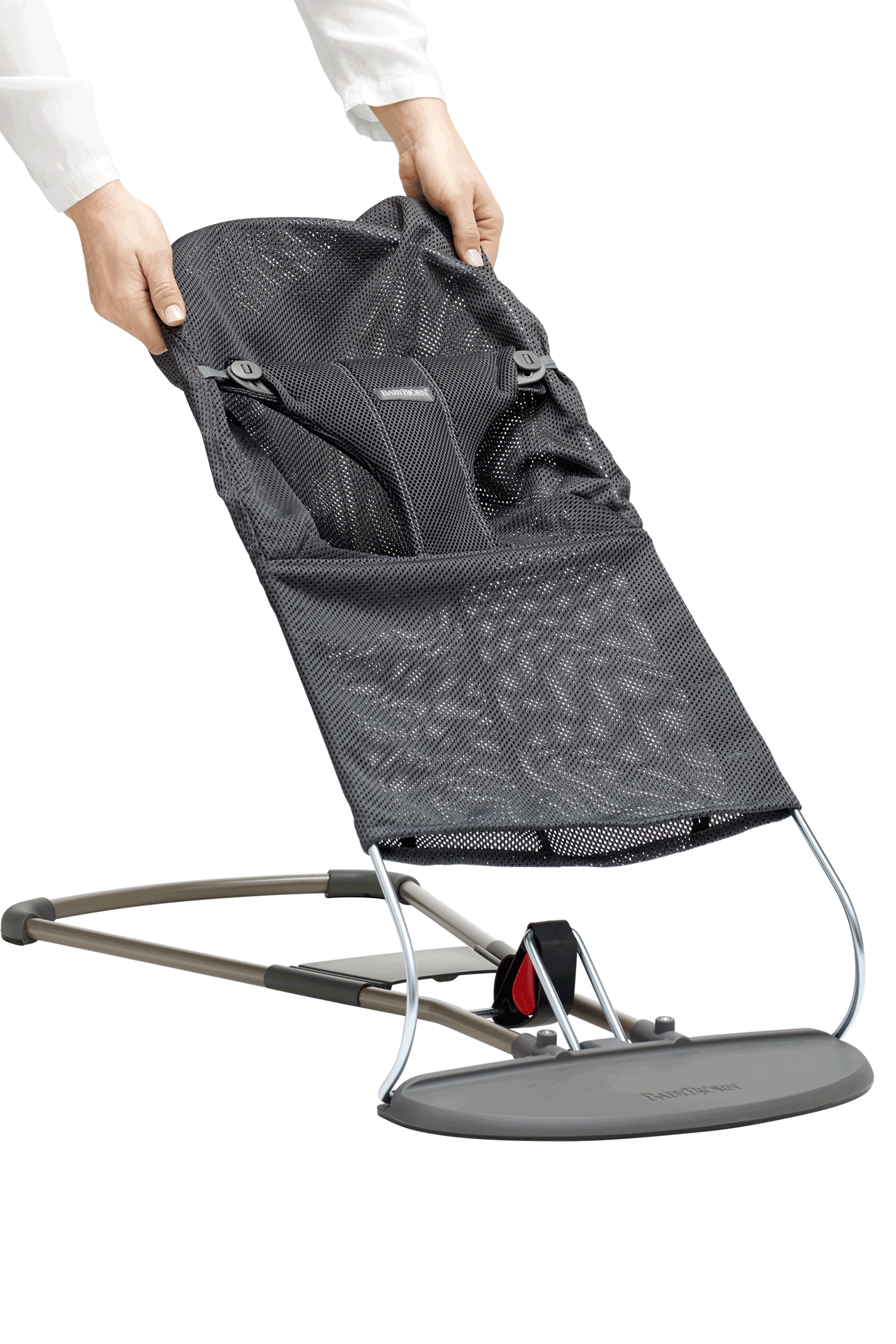 Fabric seat for Bouncer Bliss in Anthracite Mesh