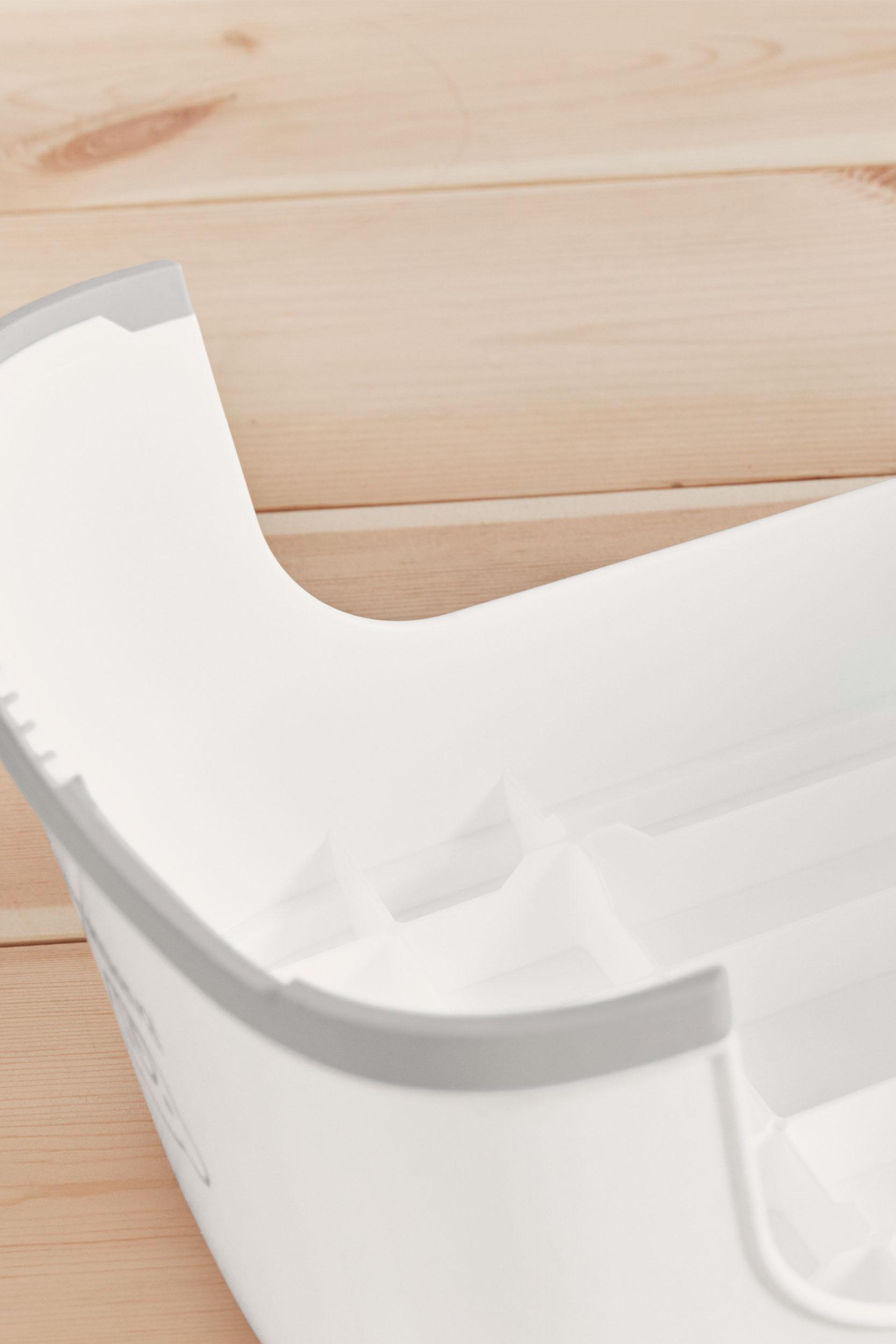 Step Stool White/Gray