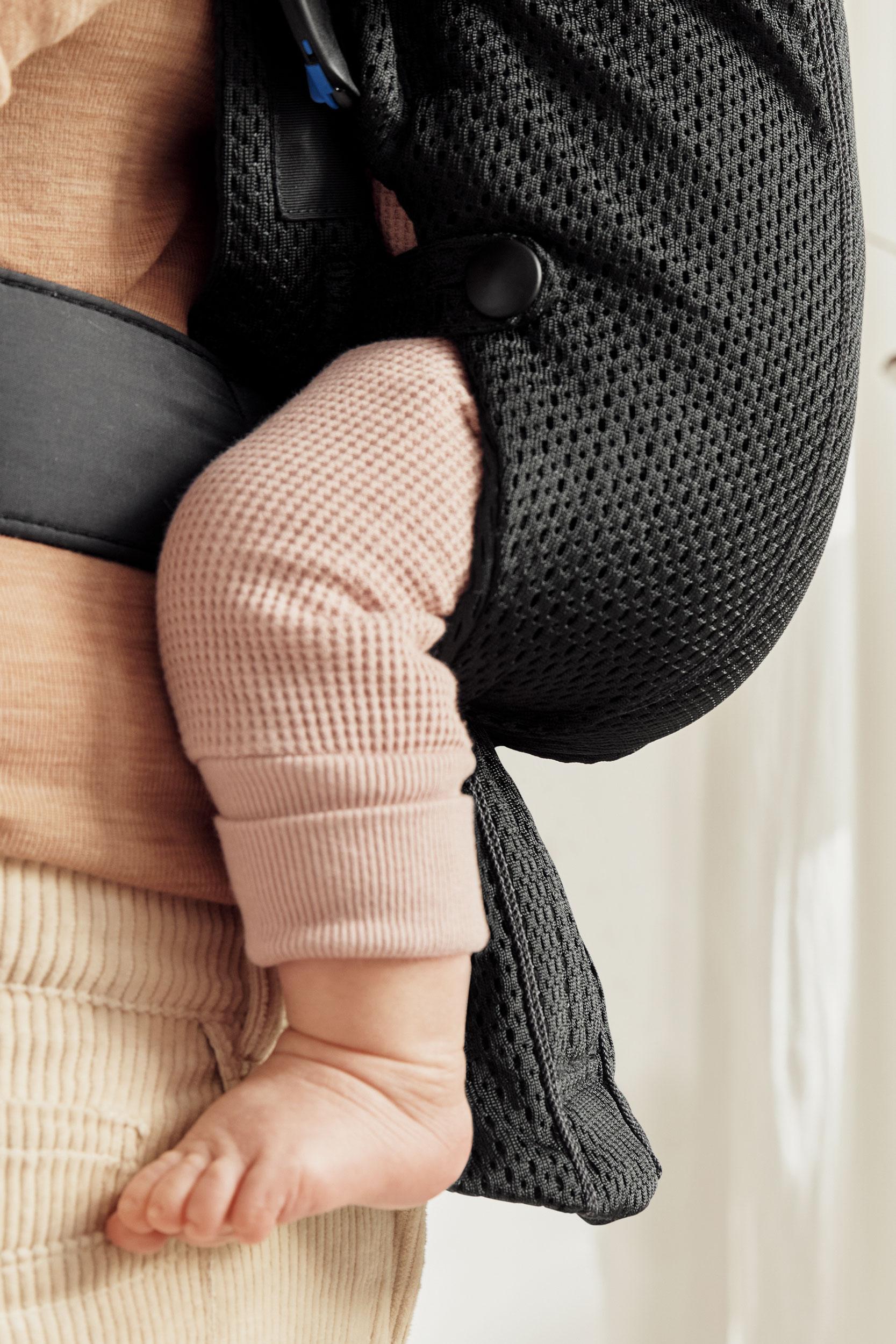 Baby Carrier Mini Black 3d Mesh