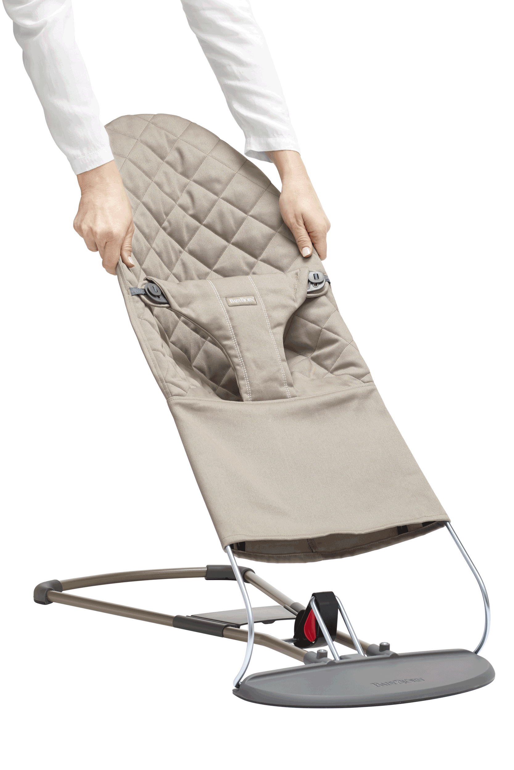 Extra Fabric Seat for Bouncer Bliss Sand grey