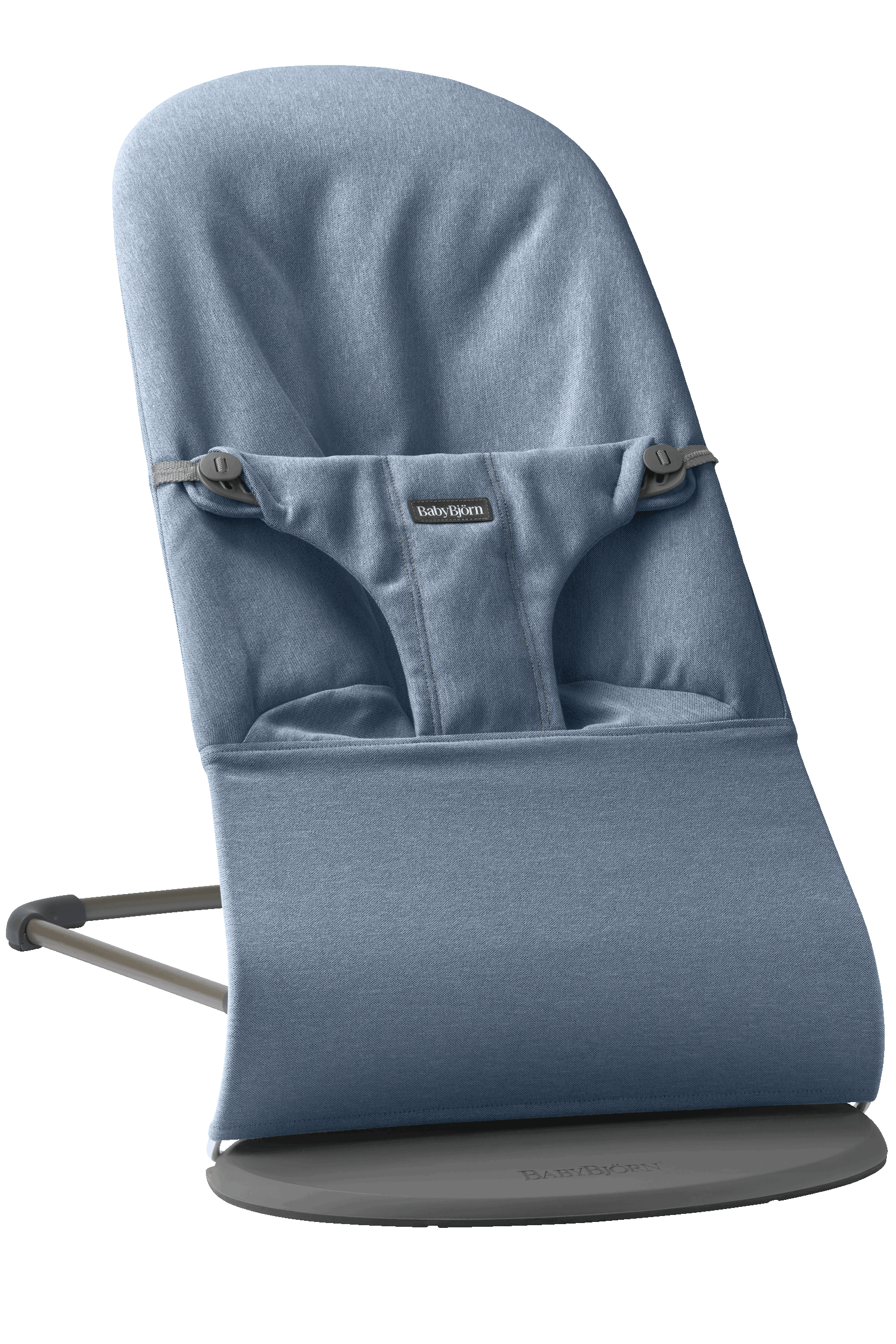 Bouncer Balance Soft in Blue Woven mélange - BabyBjörn