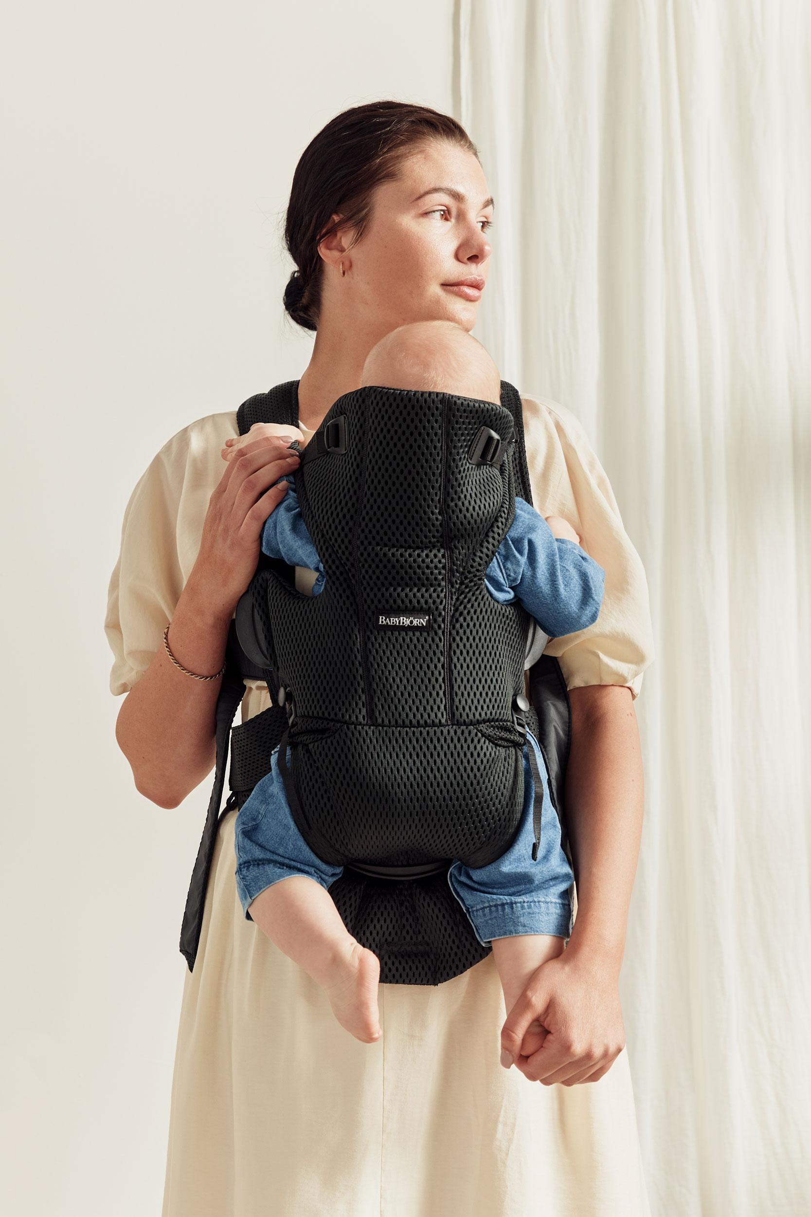 Baby Carrier Free Black - 3D Mesh BabyBjörn