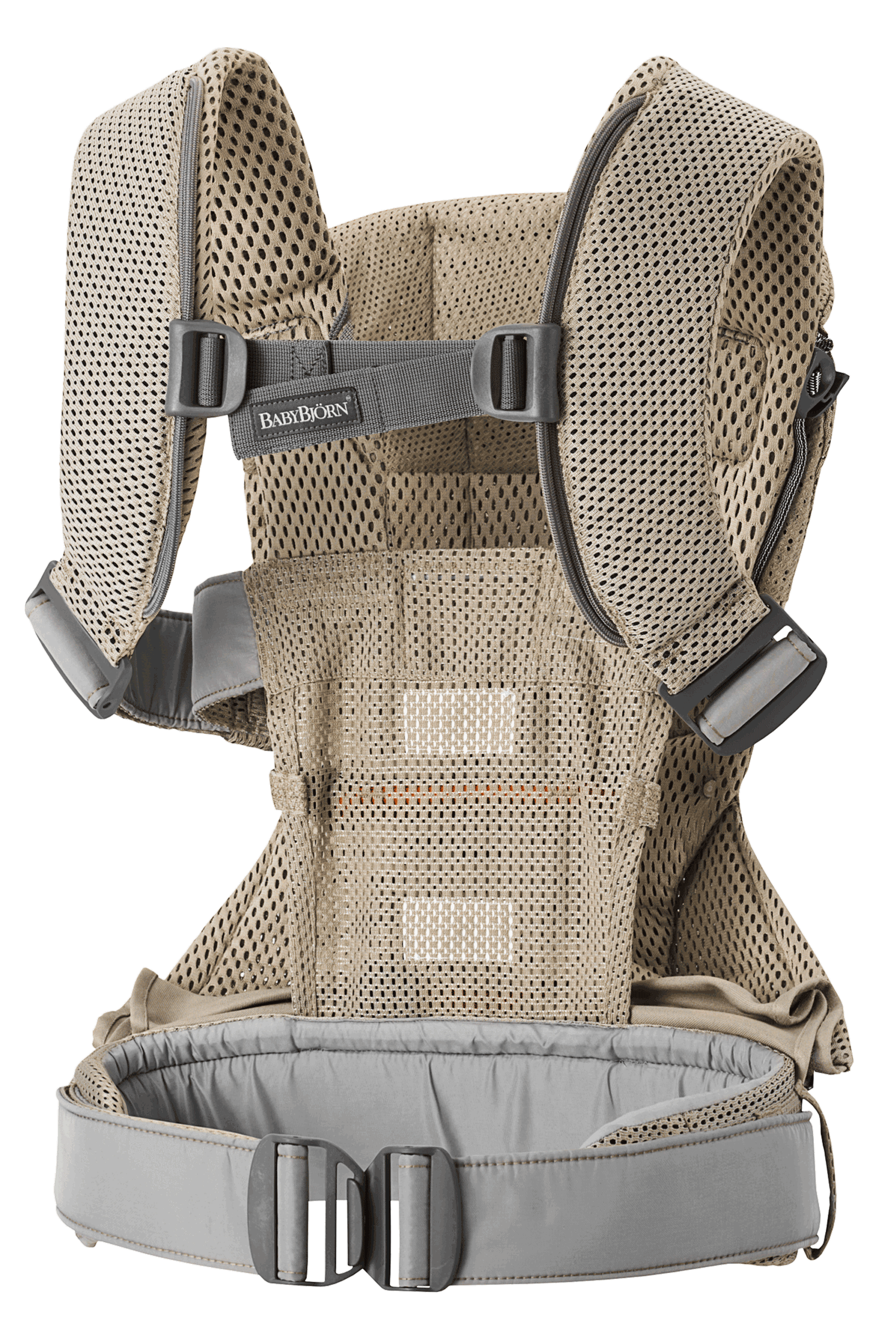 Baby Carrier One Air Beige Gray 3D mesh - BabyBjörn