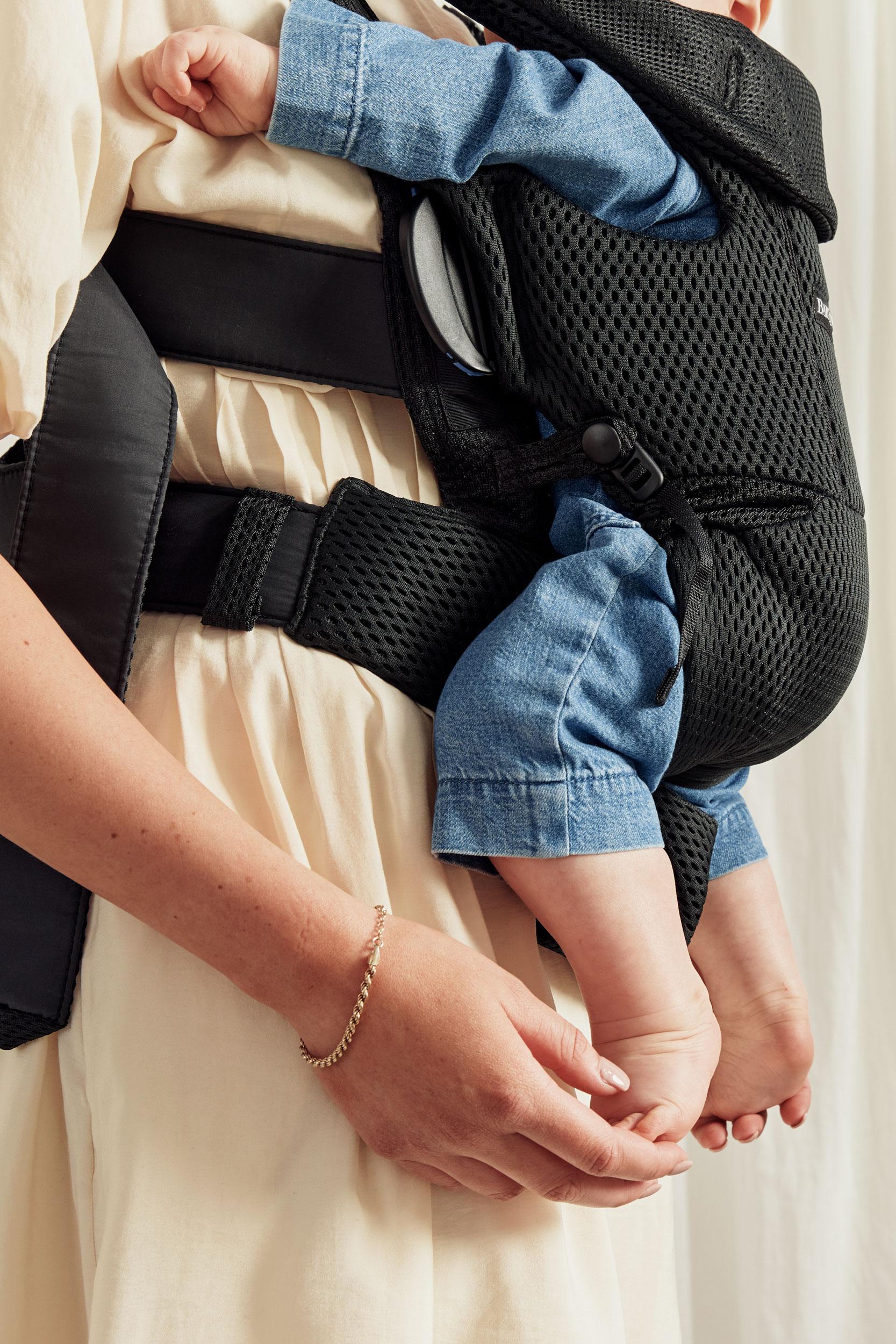 Baby Carrier Free Black - 3D Mesh BabyBjörn