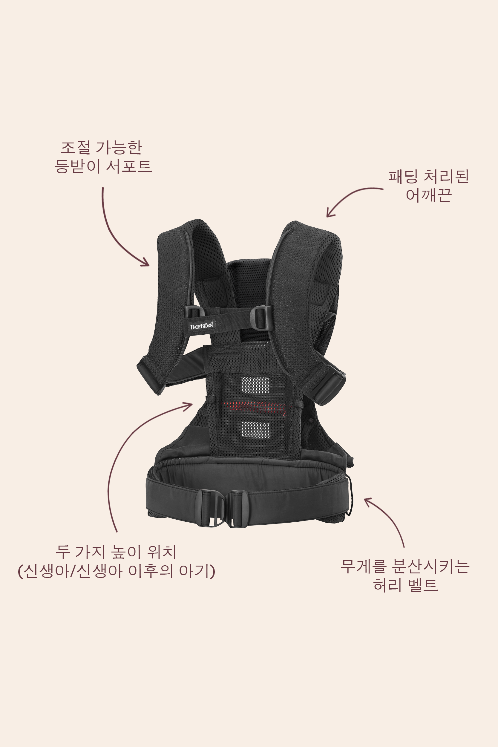 베이비 캐리어 원 에어
