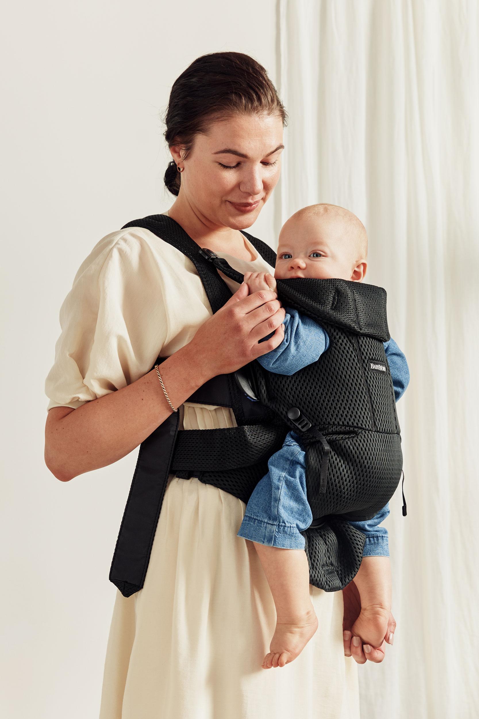 Baby Carrier Free Black - 3D Mesh BabyBjörn