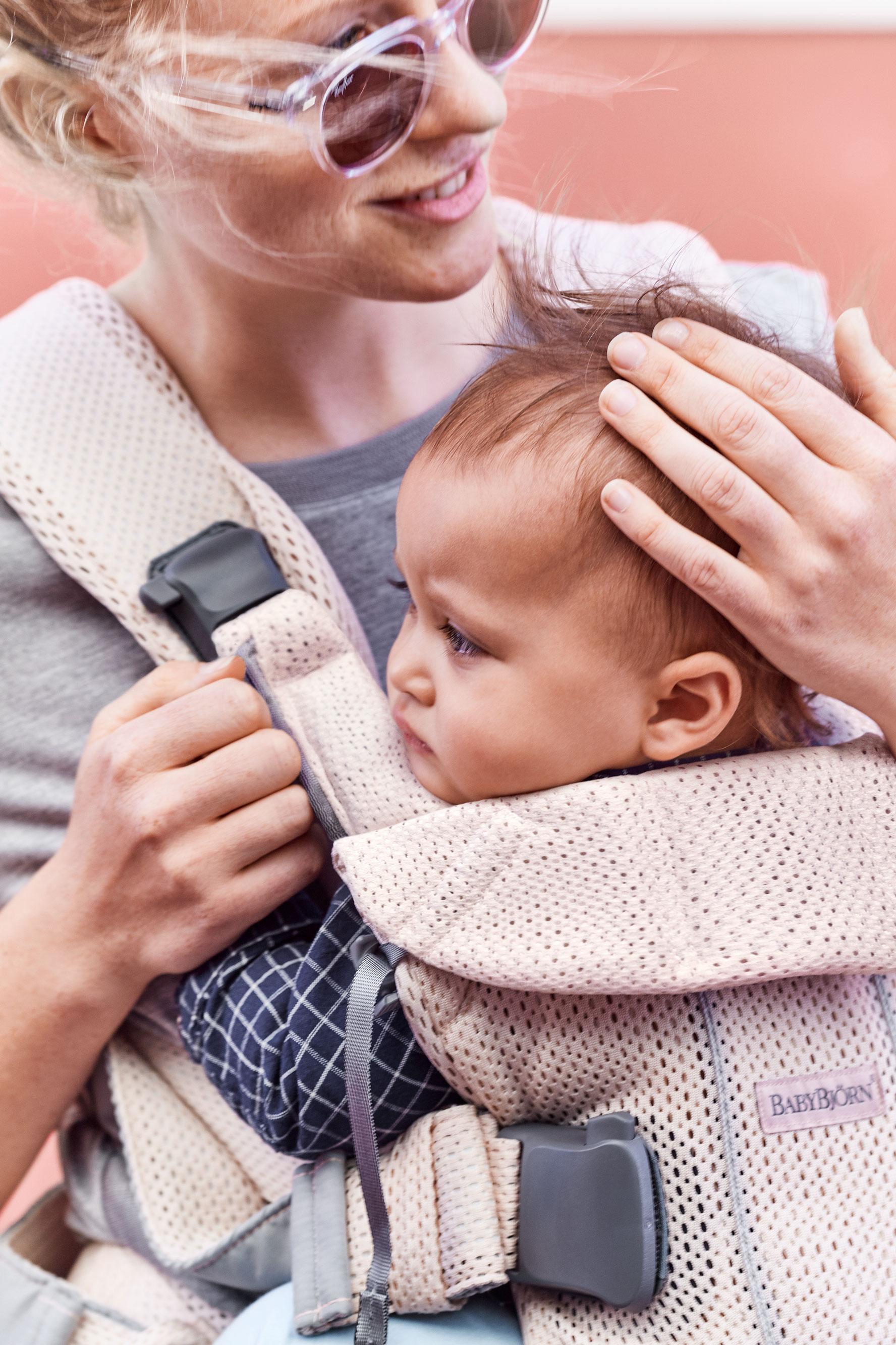 Baby Carrier One Air Pearly pink - 3D Mesh BabyBjörn