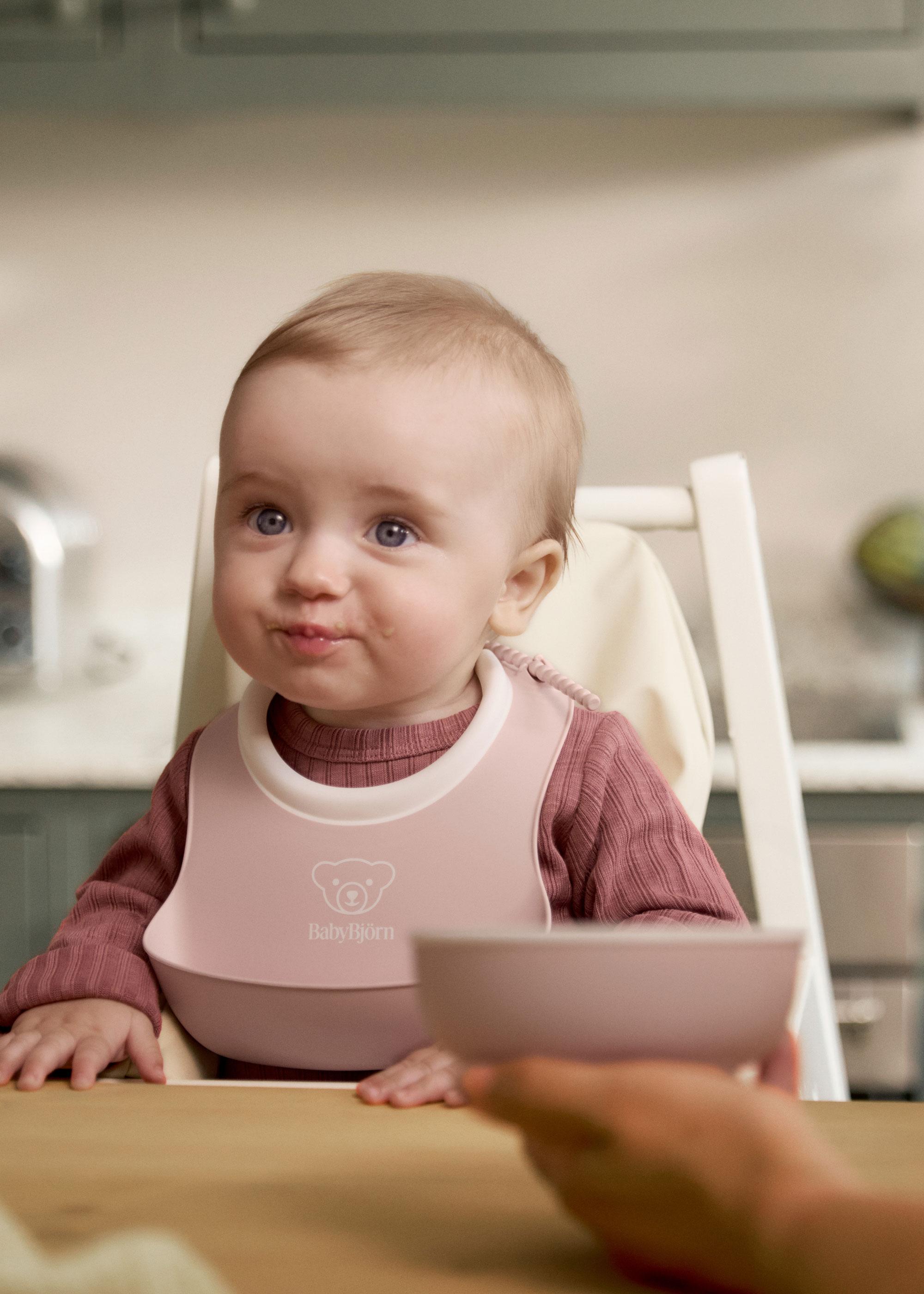 Baby Feeding set in Powder pink - BabyBjörn