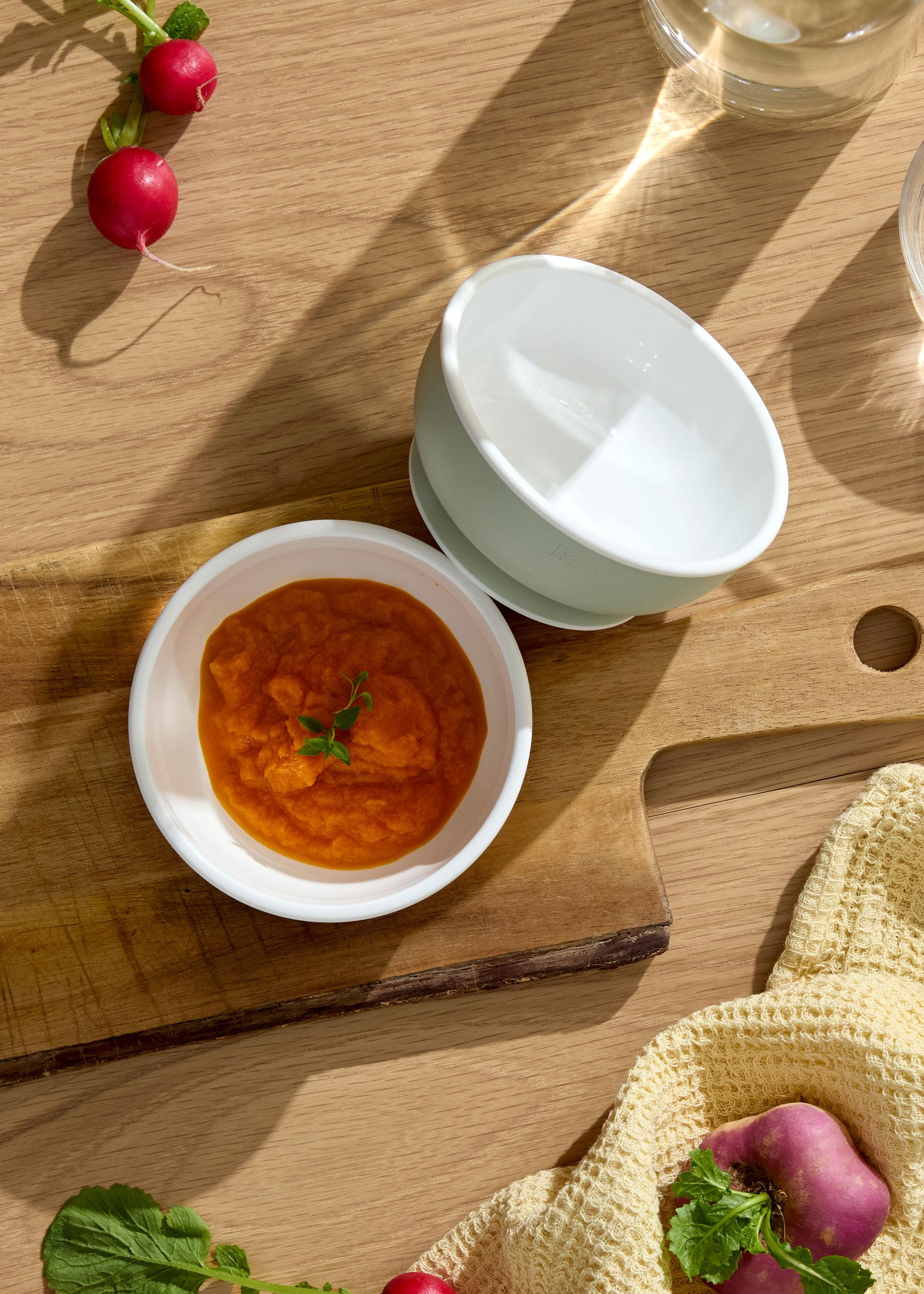 Baby Bowl, 2 pack in Powder green - BabyBjörn